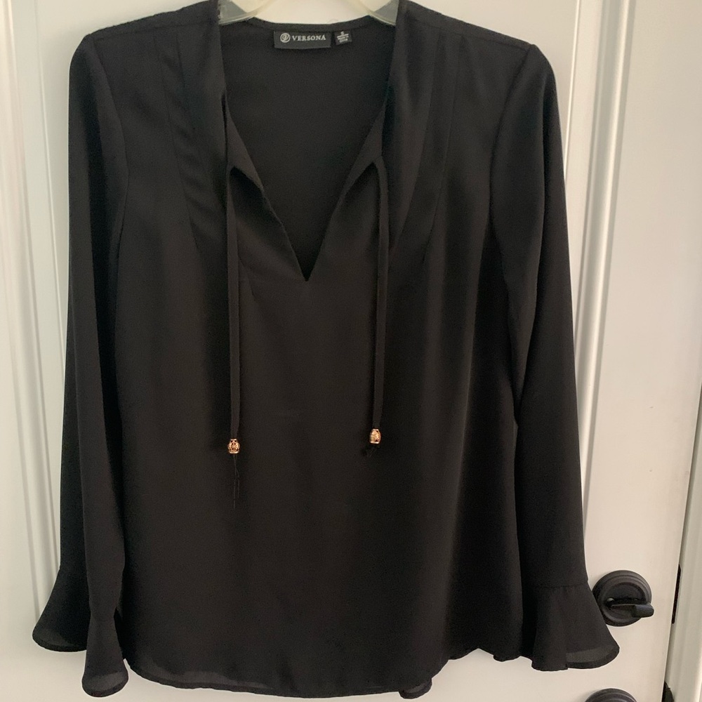 Versona Black Women's Top -SZ Small